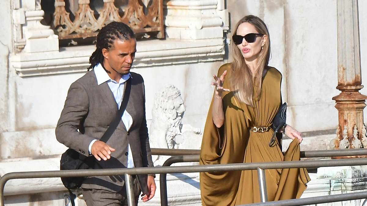 Angelina Jolie Fuels Romance Speculation with Rapper Akala at Venice Film Festival