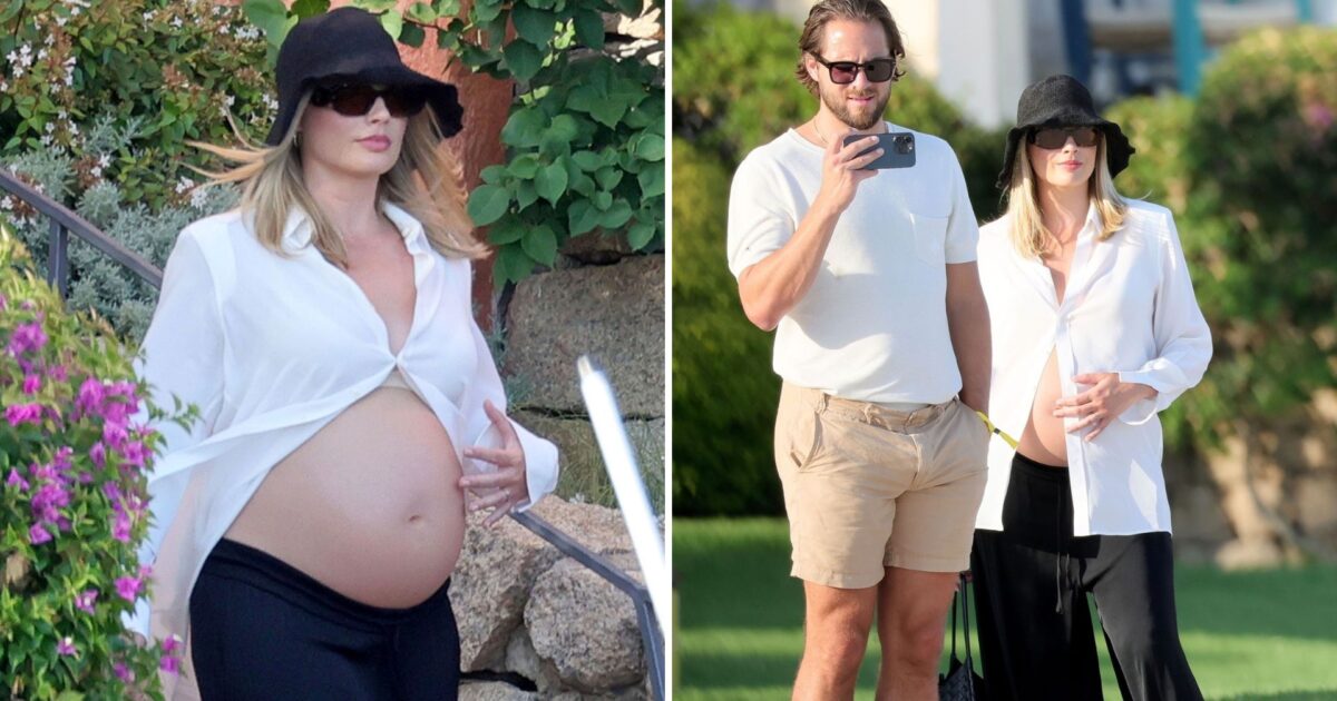 Margot Robbie Radiates Joy in Sardinia Amid Exciting Family News and Baby Bump Reveal