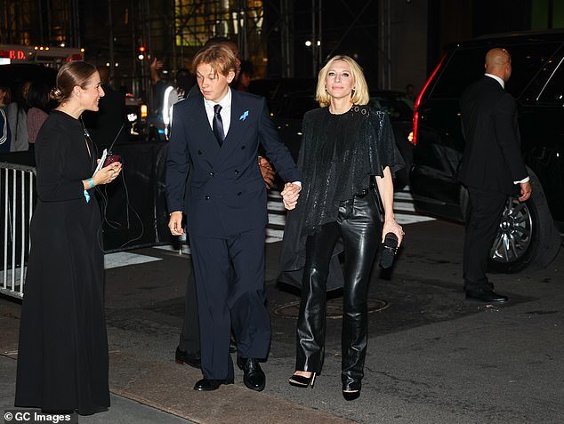 Cate Blanchett and Son Dashiell Turn Heads at Exclusive New York Charity Event