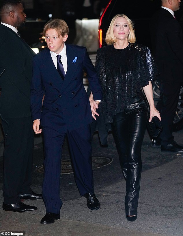 Cate Blanchett and Son Dashiell Stun at The Albies Amid Ongoing Marriage Speculations