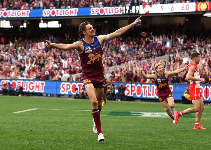 Joe Daniher Relishes First Premiership Win with Brisbane Lions at AFL Grand Final