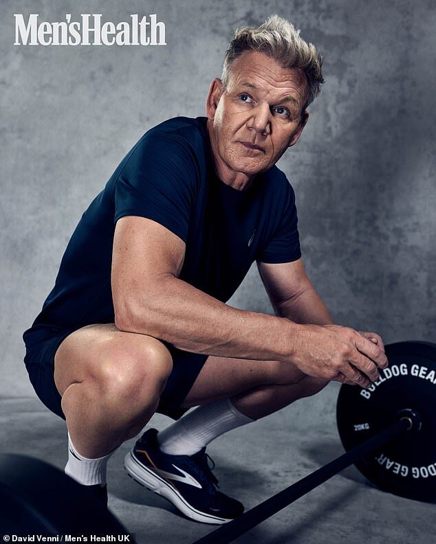 Gordon Ramsay, 57, Displays Ripped Physique After Near-Fatal Cycling Accident Recovery