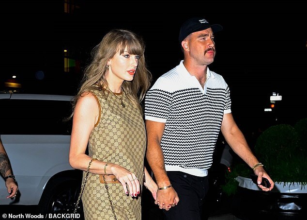 Taylor Swift and Travis Kelce Enjoy New York Date Night with Patrick and Brittany Mahomes