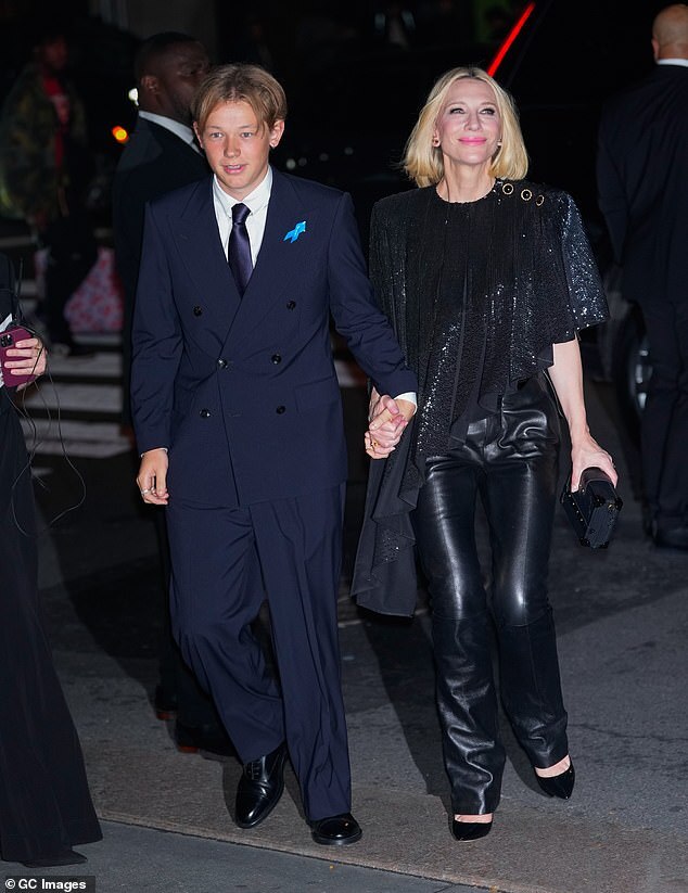 Cate Blanchett and Son Dashiell Stun at The Albies Amid Ongoing Marriage Speculations