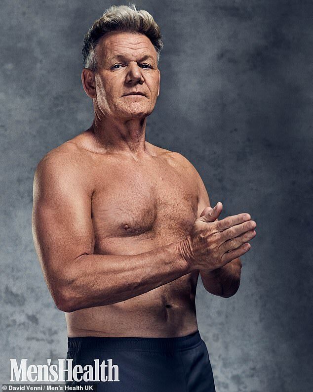 Gordon Ramsay, 57, Displays Ripped Physique After Near-Fatal Cycling Accident Recovery