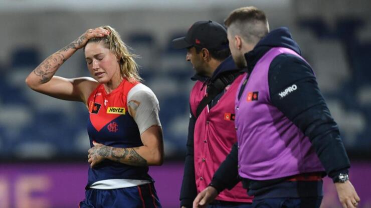 Melbourne AFLW Team Faces Major Blow as Tayla Harris Out for Season with Shoulder Injury