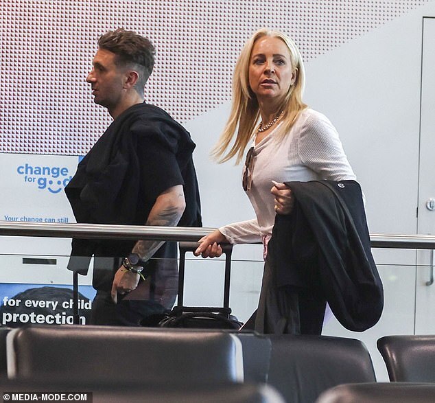 Carrie Bickmore and Tommy Little Arrive in Sydney Amid Ongoing Romance Speculation