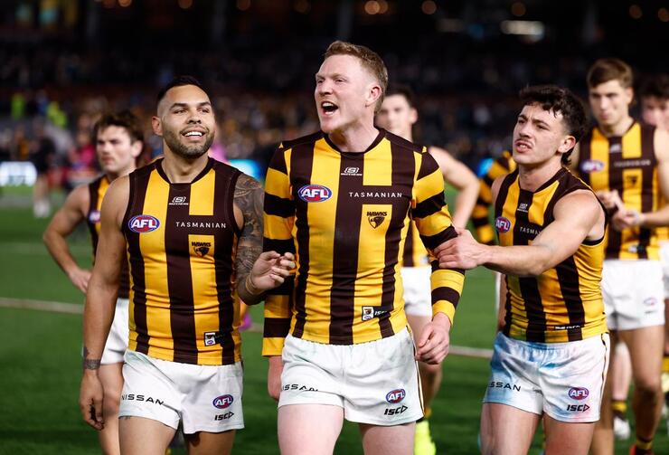 Hawthorn's James Sicily Reacts to Ken Hinkley’s Provocative Remarks During Semi-Final Clash