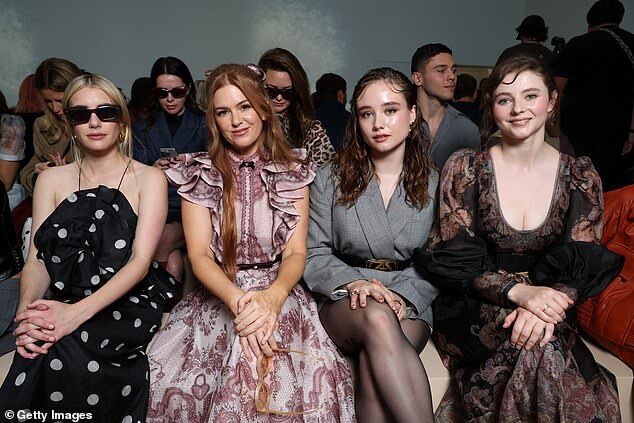 Star-Studded Audience Shines as Zimmermann Unveils Spring-Summer 2025 Collection at Paris Fashion Week