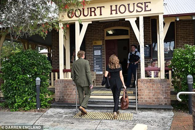 Simon Baker's Stylish Court Appearance in Byron Bay for Drink-Driving Sentencing