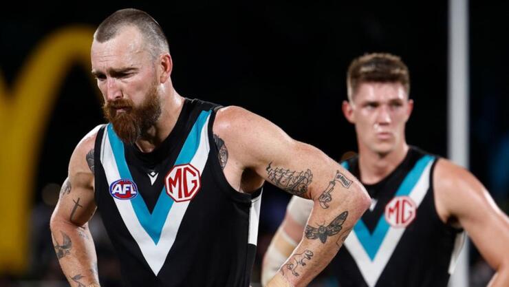 Port Adelaide's Charlie Dixon Faces Backlash After Disappointing Finals Match Performance