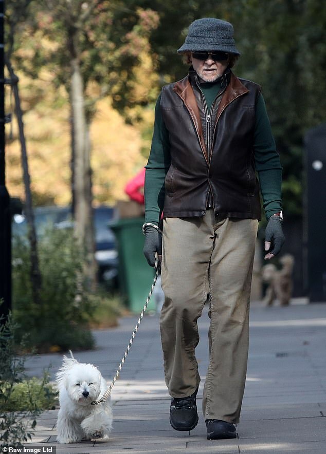 Mick Hucknall Spotted Walking His Dog in London, Unrecognizable Before 40th Anniversary Tour