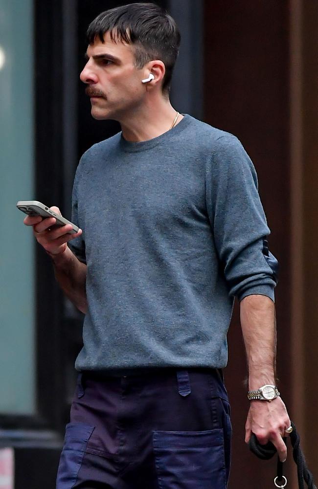 Zachary Quinto Spotted Incognito While Walking Dogs in New York City After Years of Fame