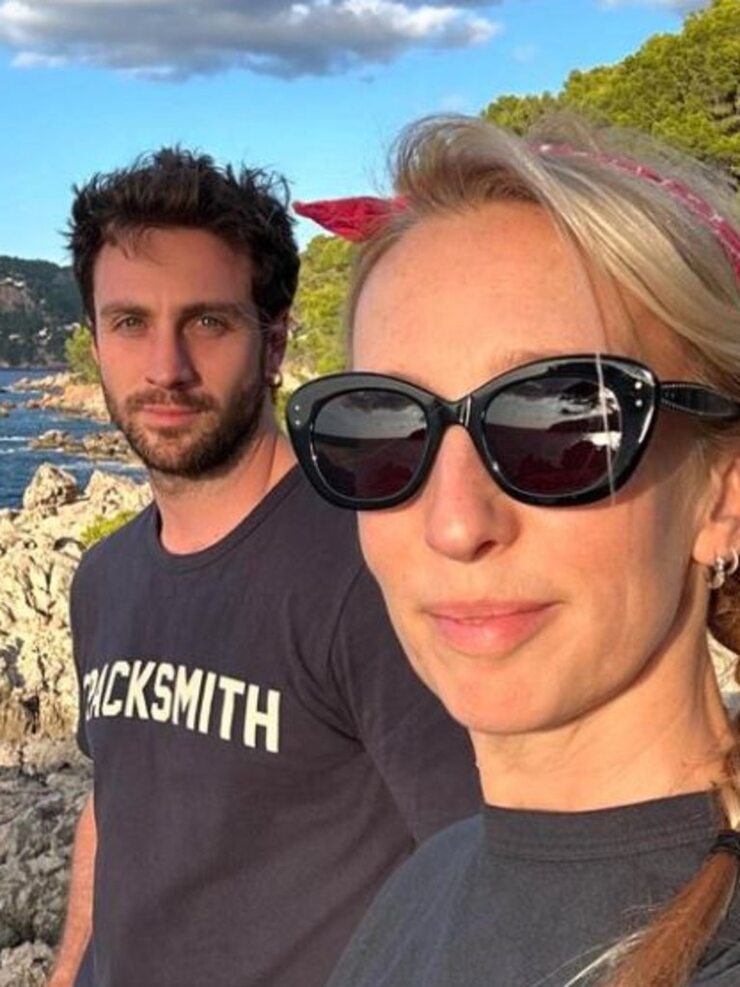 Aaron Taylor-Johnson Shares Holiday Photos with Wife Amid Age Gap Criticism