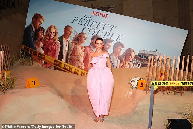 Eve Hewson Shines in Pink Bow Dress at Hollywood Premiere of Netflix’s *The Perfect Couple*