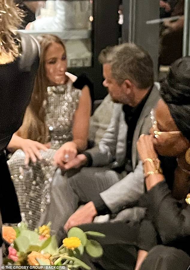 Jennifer Lopez Engages in Serious Talk with Matt Damon at Toronto Film Festival After-Party