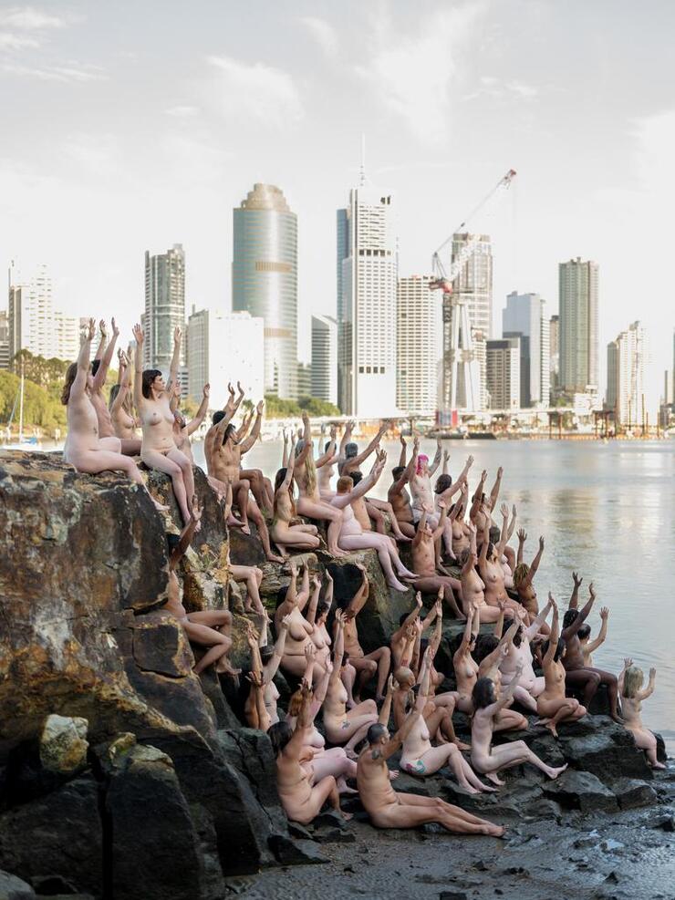 Mass nude event to take over Brisbane landmark next month | Herald Sun