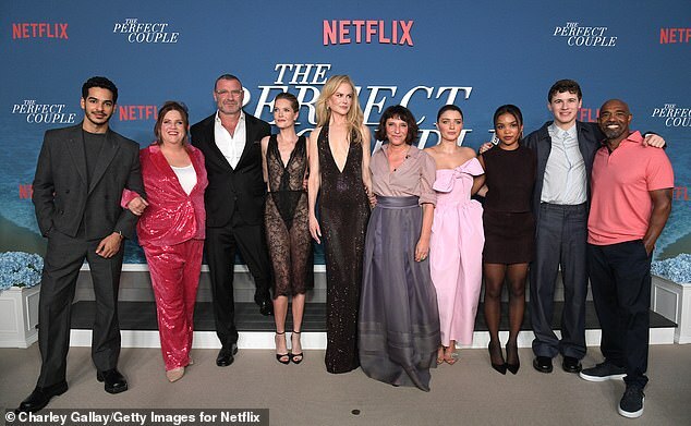 Eve Hewson Shines in Pink Bow Dress at Hollywood Premiere of Netflix’s *The Perfect Couple*