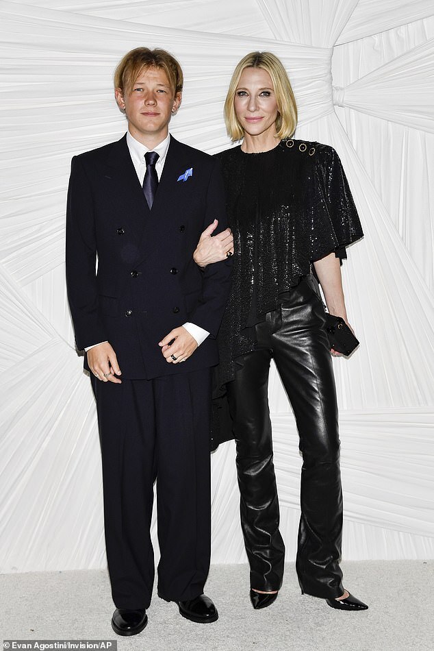 Cate Blanchett and Son Dashiell Turn Heads at Exclusive New York Charity Event