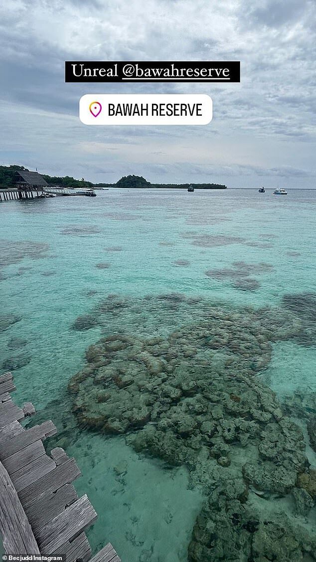 Bec Judd and Chris Indulge in $4,700-a-Night Child-Free Retreat at Indonesian Island Resort