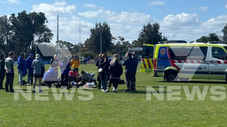 Local Footy Final Halted After De La Salle Player Suffers Horrific Broken Leg Injury