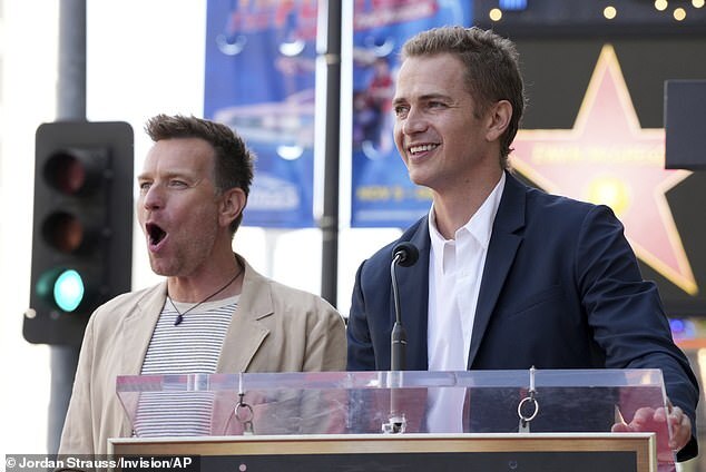 Hayden Christensen Surprises Fans at Ewan McGregor's Hollywood Walk of Fame Ceremony