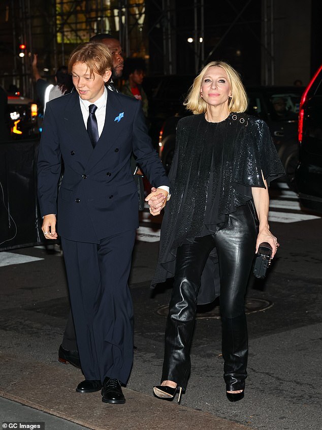 Cate Blanchett and Son Dashiell Turn Heads at Exclusive New York Charity Event