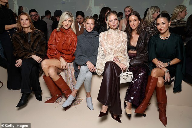 Star-Studded Audience Shines as Zimmermann Unveils Spring-Summer 2025 Collection at Paris Fashion Week