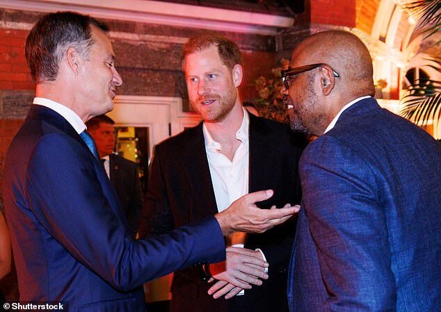 Prince Harry Attends WHO Dinner with Queen Mathilde and Forest Whitaker to Honor Childhood Violence Survivors