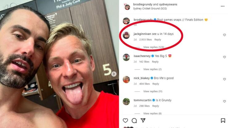 AFL Analysts Criticize Jack Ginnivan's Controversial Social Media Comment After Match