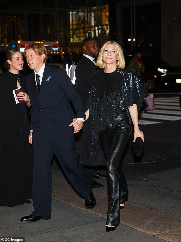 Cate Blanchett and Son Dashiell Turn Heads at Exclusive New York Charity Event