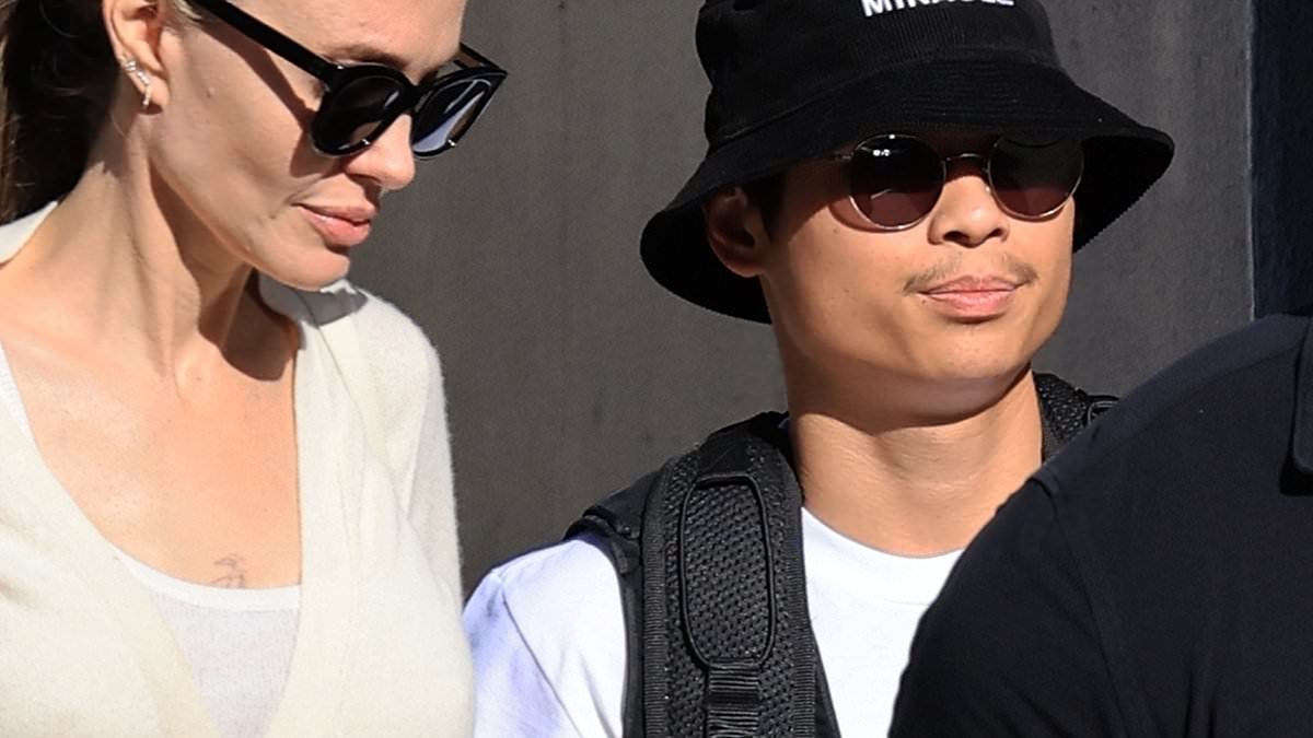 Angelina Jolie's Son Pax Spotted Displaying Injuries After Serious E-Bike Accident in LA