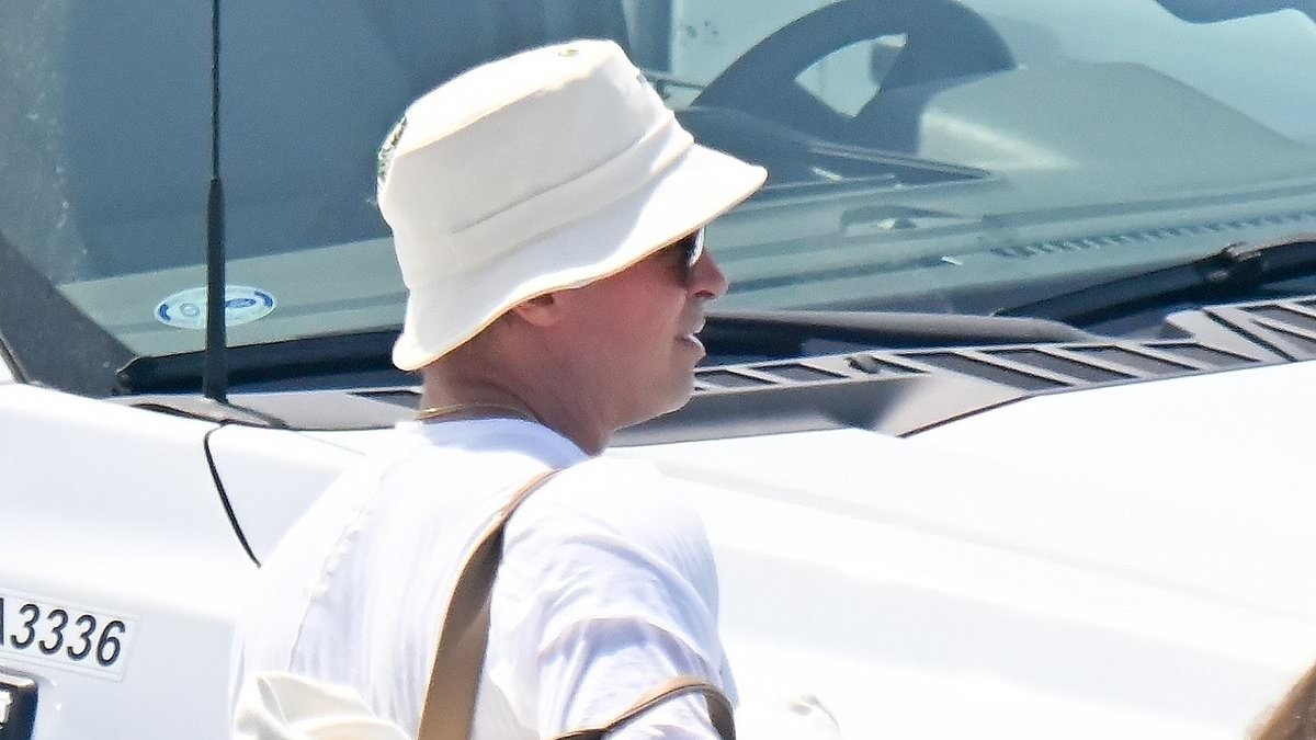 Brad Pitt Spotted in LA with Quirky Outfit After Venice Film Festival Debut with Ines de Ramon