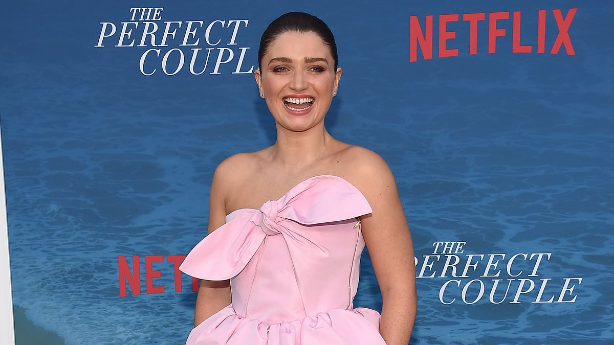 Eve Hewson Shines in Pink Bow Dress at Hollywood Premiere of Netflix’s *The Perfect Couple*