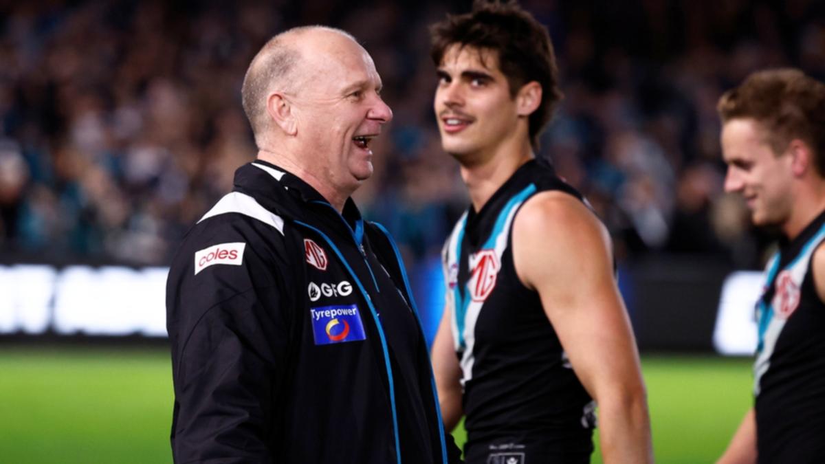 A passionate fan has launched a GoFundMe campaign to cover Port Adelaide coach...