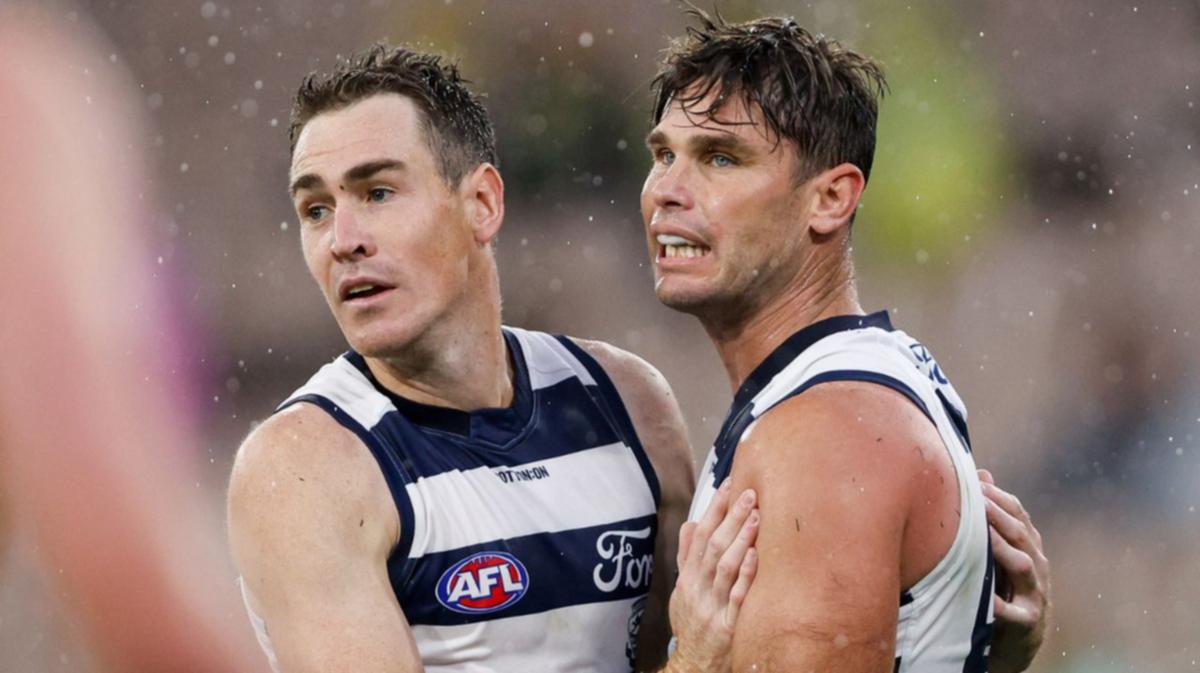 Spearhead Jeremy Cameron has hailed Geelong’s remodelled attack as veteran Tom...