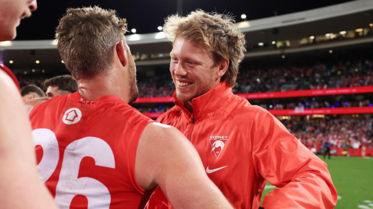 John Longmire addresses grand final selection squeeze involving Logan McDonald and Callum Mills | 7NEWS