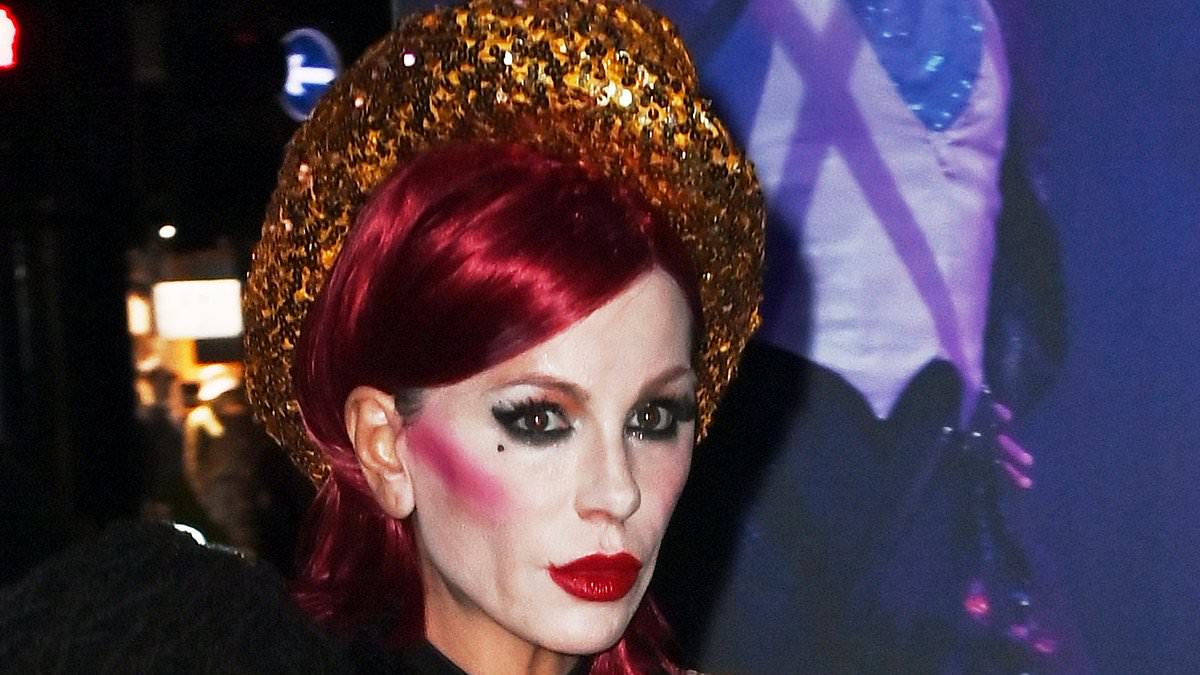 Kate Beckinsale Transforms into Columbia at The Rocky Horror Show West End Opening Event