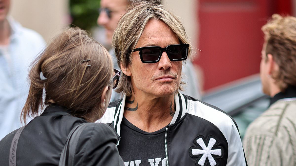 Keith Urban Films in New York, Makes First Public Appearance After Mother-in-Law's Passing