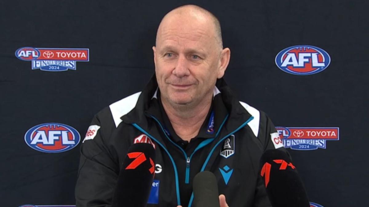 Ken Hinkley Addresses Blame Amid Port Adelaide's Fourth Preliminary Final Loss Since 2014