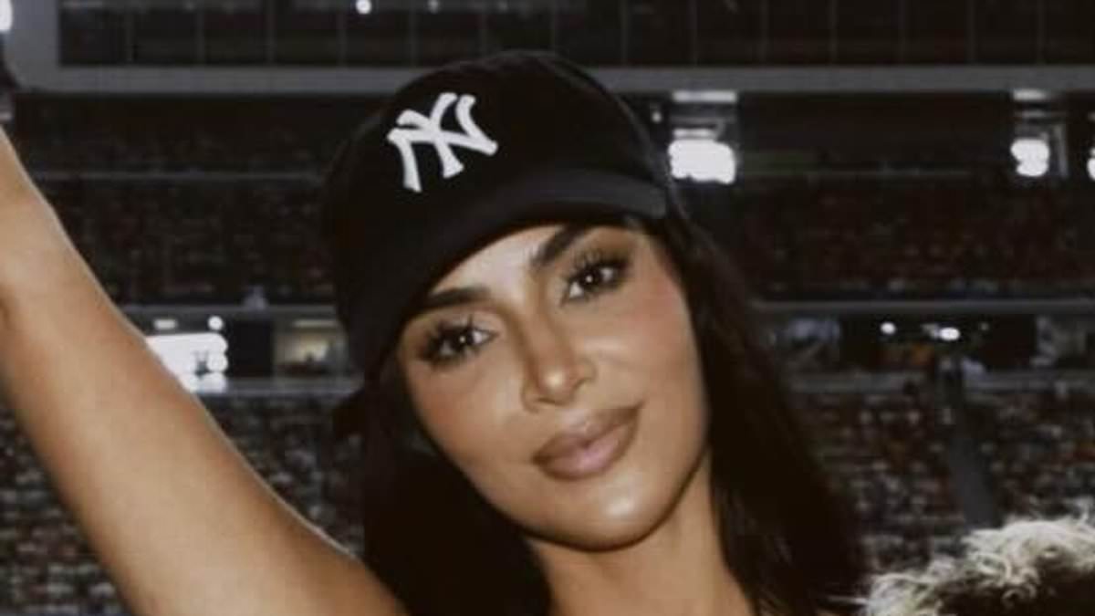 Kim Kardashian Becomes 'Madrid Soccer Mum' at Real Madrid Match with Son Saint West