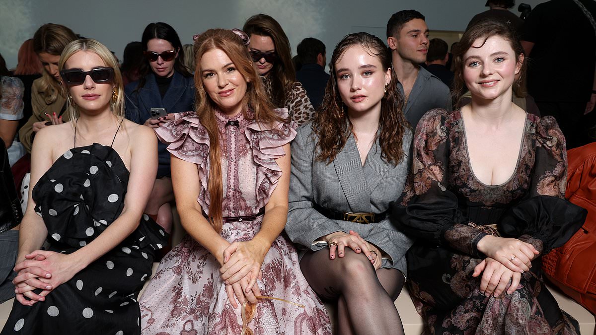 Star-Studded Audience Shines as Zimmermann Unveils Spring-Summer 2025 Collection at Paris Fashion Week