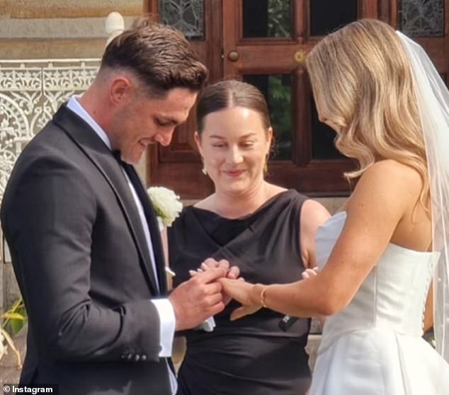 NRL Star Kyle Flanagan Marries Fiancée Caity Airey in Private New South Wales Ceremony