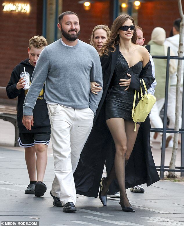 "Supermodel Barbara Palvin Turns Heads in Mini Dress During Sydney Outing After Marriage"