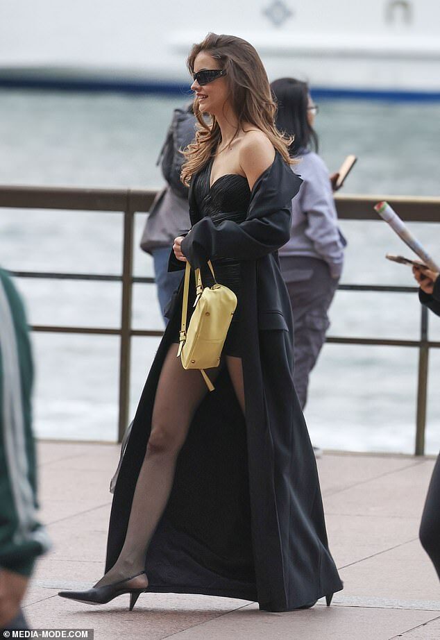 "Supermodel Barbara Palvin Turns Heads in Mini Dress During Sydney Outing After Marriage"