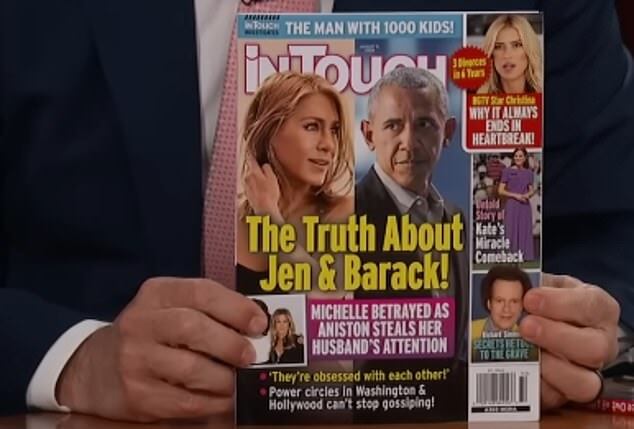 Jennifer Aniston Denies Tabloid Affair Rumors with Barack Obama as "Absolutely Untrue"