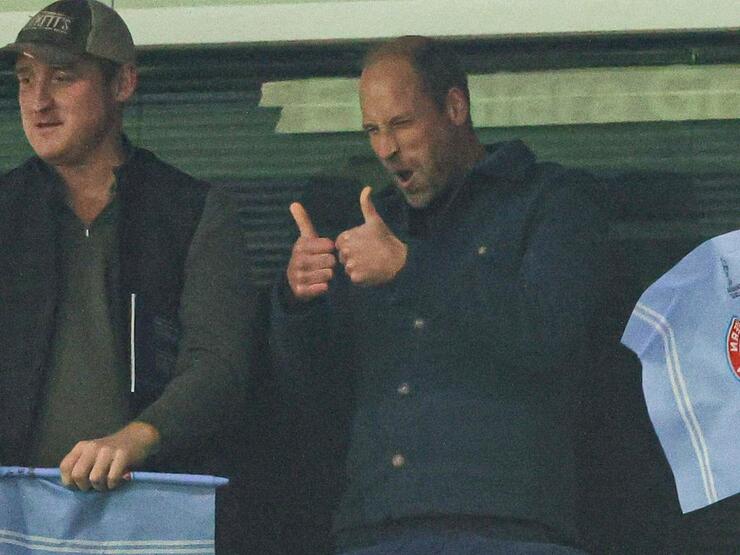 Prince William Loses Voice in Excitement over Aston Villa's Historic Champions League Win