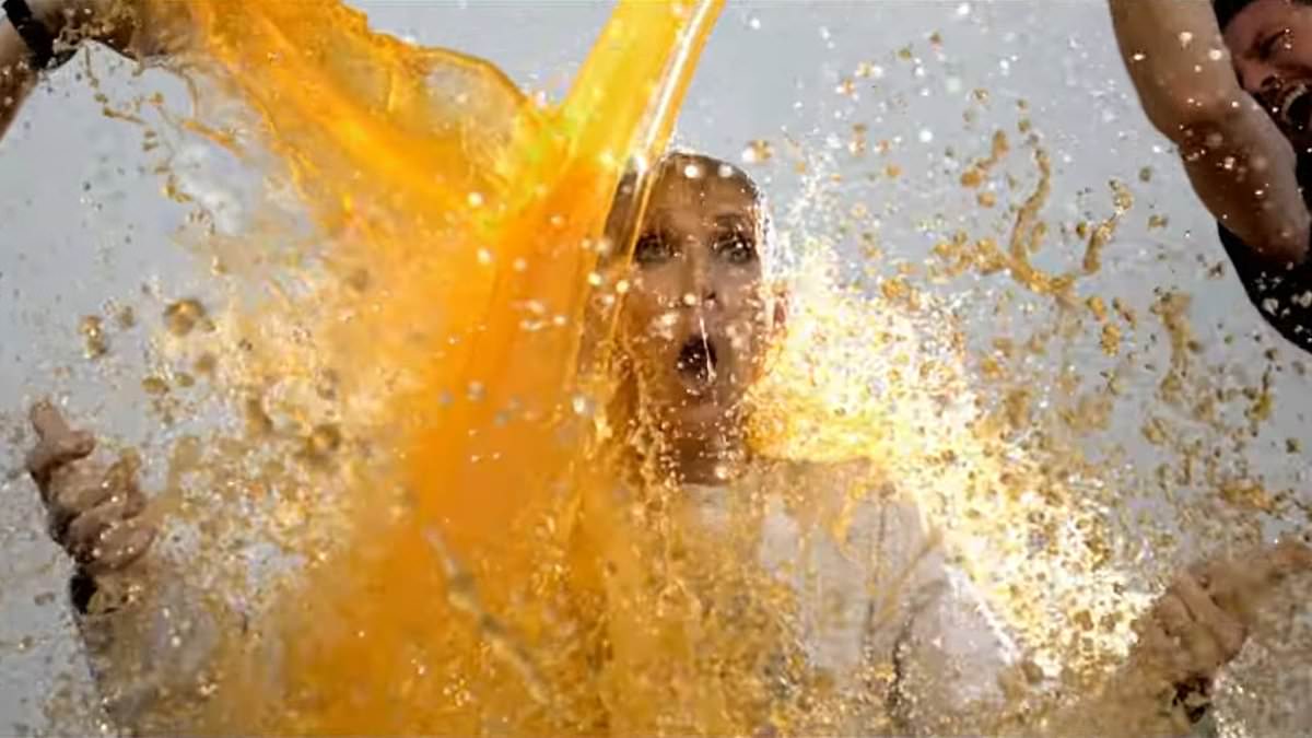 Celine Dion, 56, Surprises Fans with Gatorade Drenching During Sunday Night Football Intro