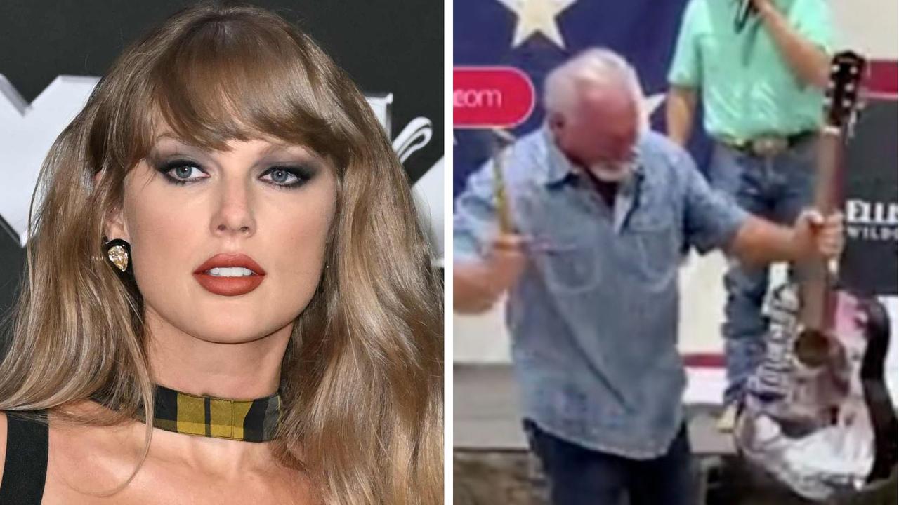 Man Smashes Taylor Swift-Signed Guitar After $4,000 Charity Auction Win in North Texas