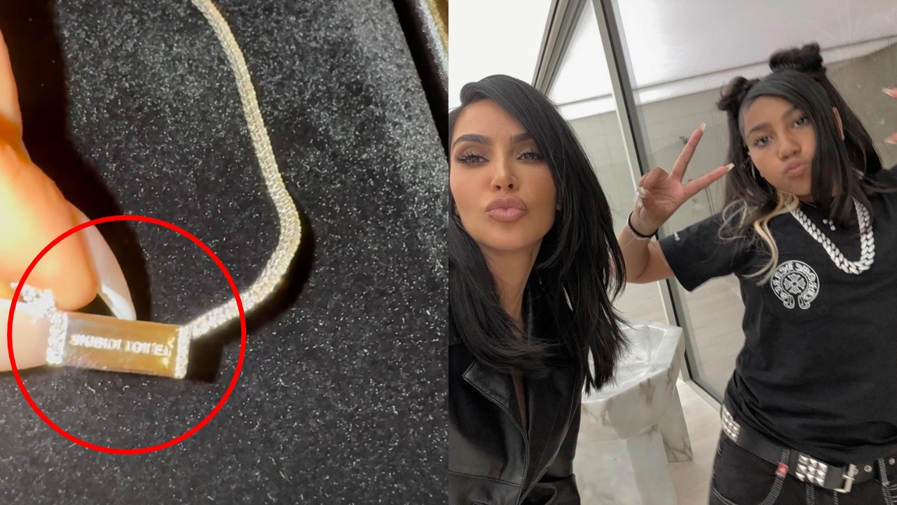 North West Causes Buzz with Unique "Skibidi Toilet" Necklace Gift for Kim Kardashian's Birthday